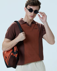 Men Lotto YWC Courtline Polo - Maroon T-shirts