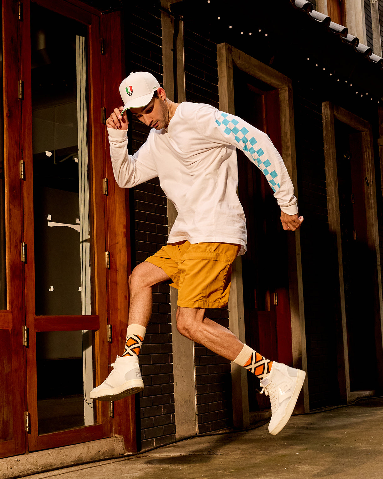 Hoop Star OG High - White-White