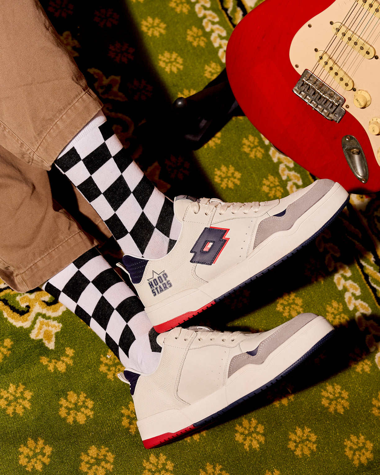 Hoop Star OG - Star White-Peacoat