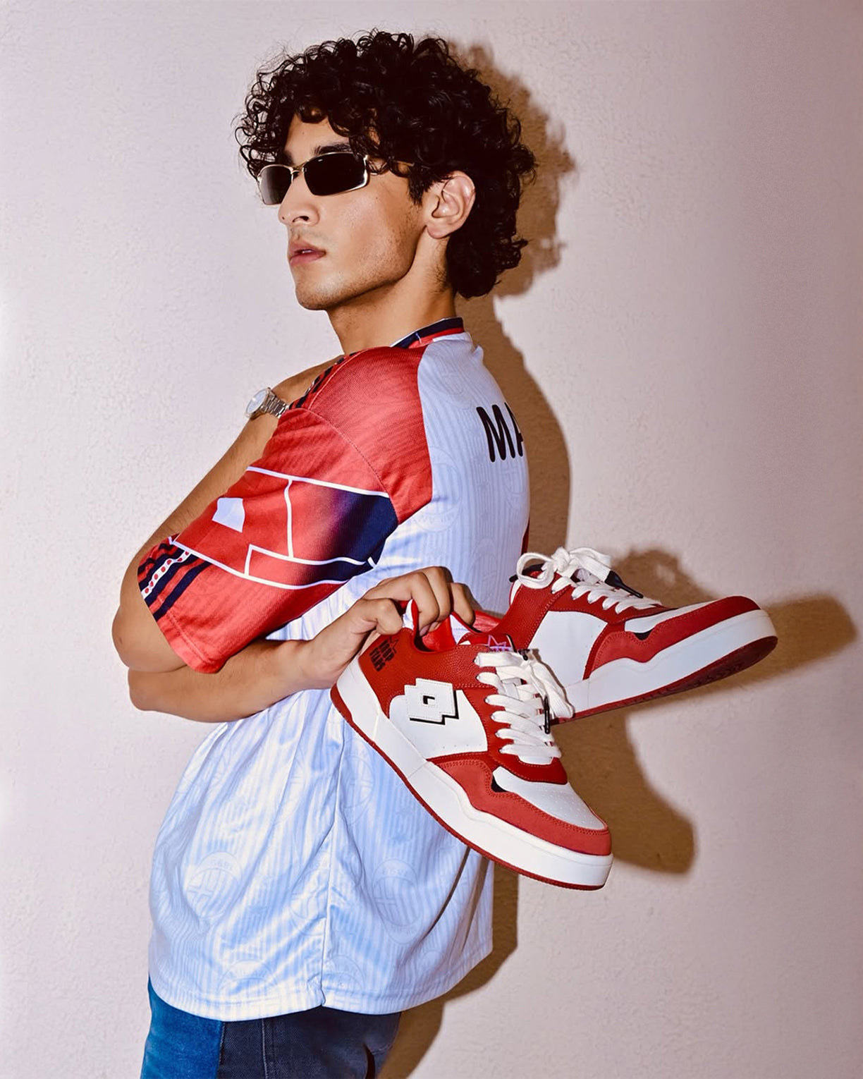 Hoop Star OG - Molten Lava-Pure White