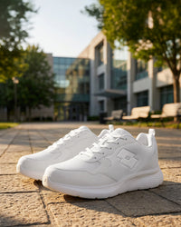 Unisex Lotto Ace - White School Shoes