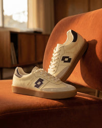 Men Lotto Brasil Select OG - Butter Yellow Sneakers