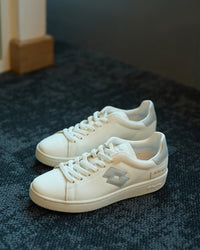 Women Lotto Autograph OG - Star White-Glacier Grey Sneakers