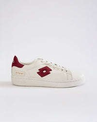 Women Lotto Autograph OG - Star White-Rhythmic Red Sneakers