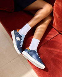 Women Lotto Autograph OG - Mood Indigo-Star White Sneakers