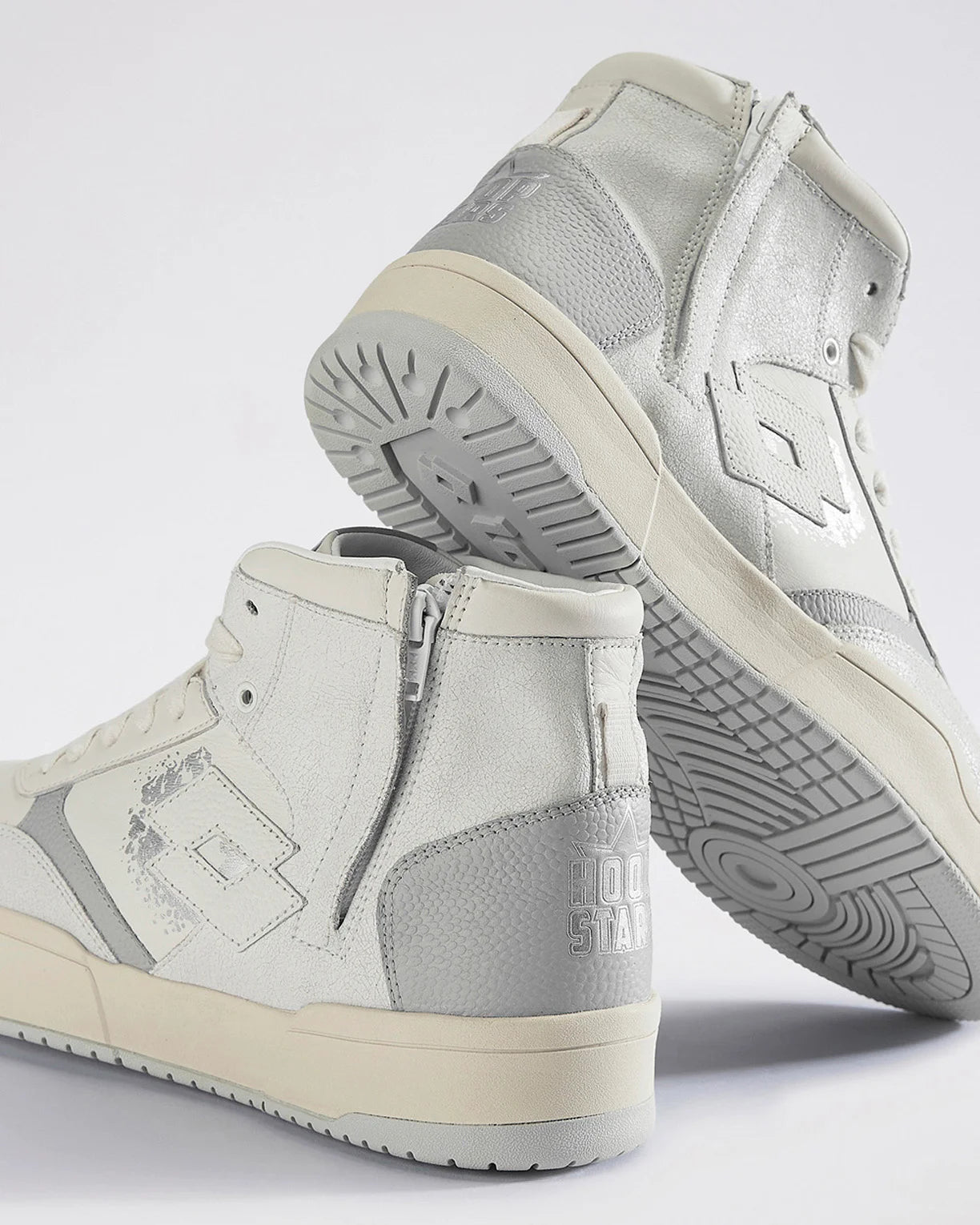 Hoop Star OG High - White-White