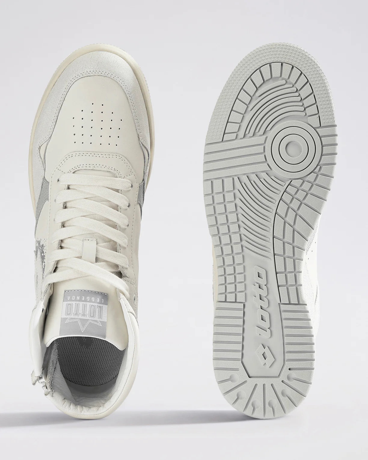 Hoop Star OG High - White-White