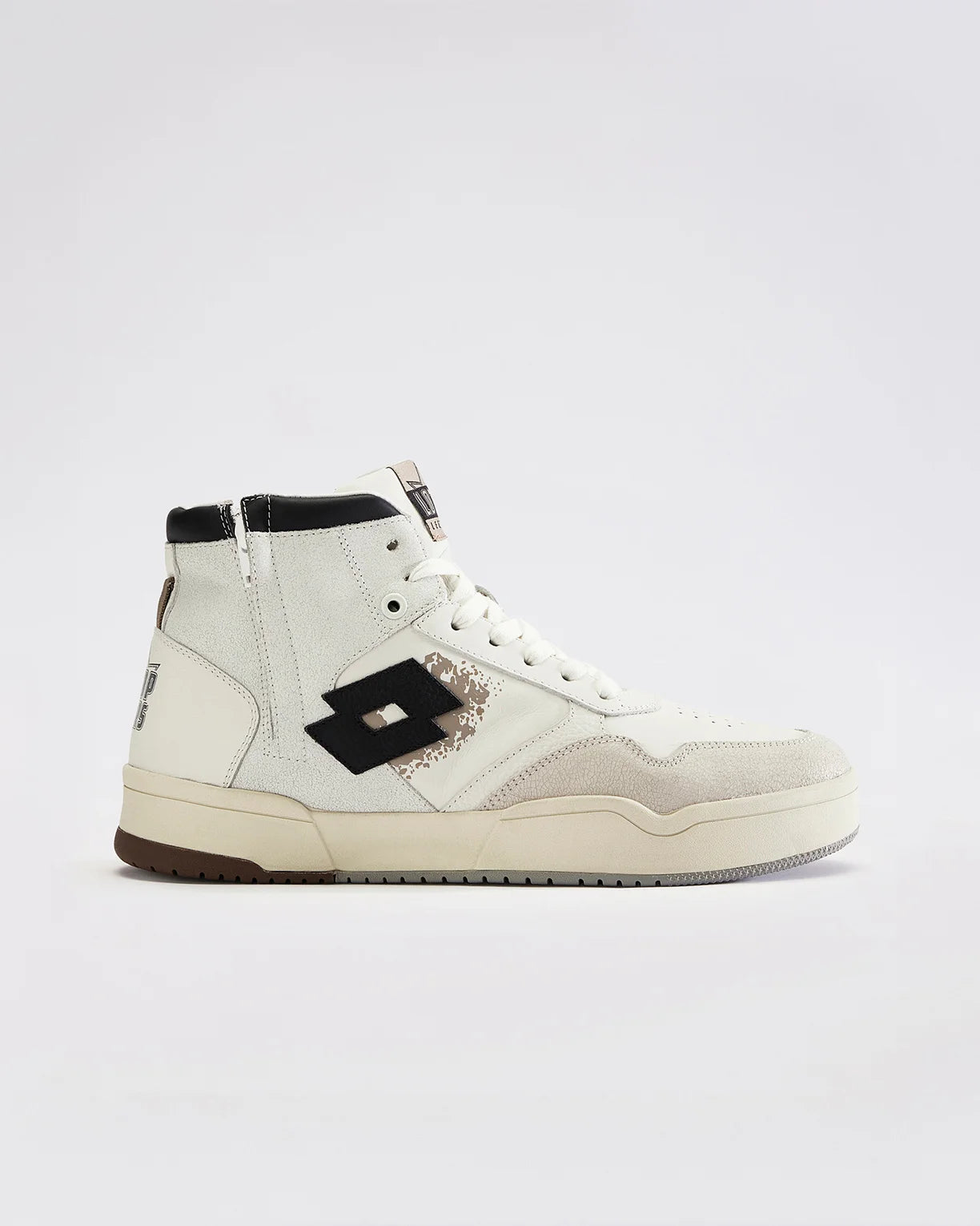 Men's Hoop Star OG High White-Fossil Shoes Lotto1