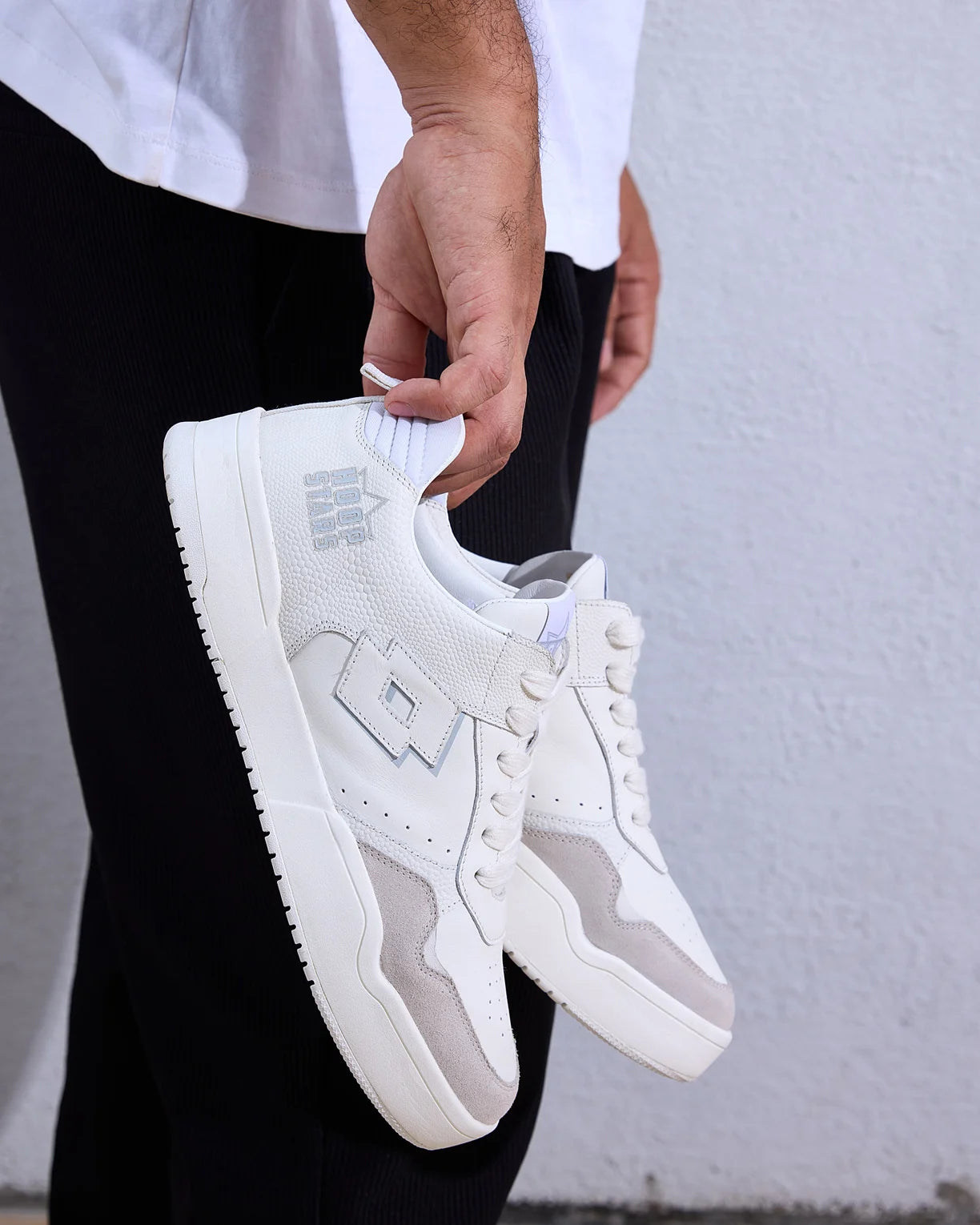 Hoop Star OG - White-White