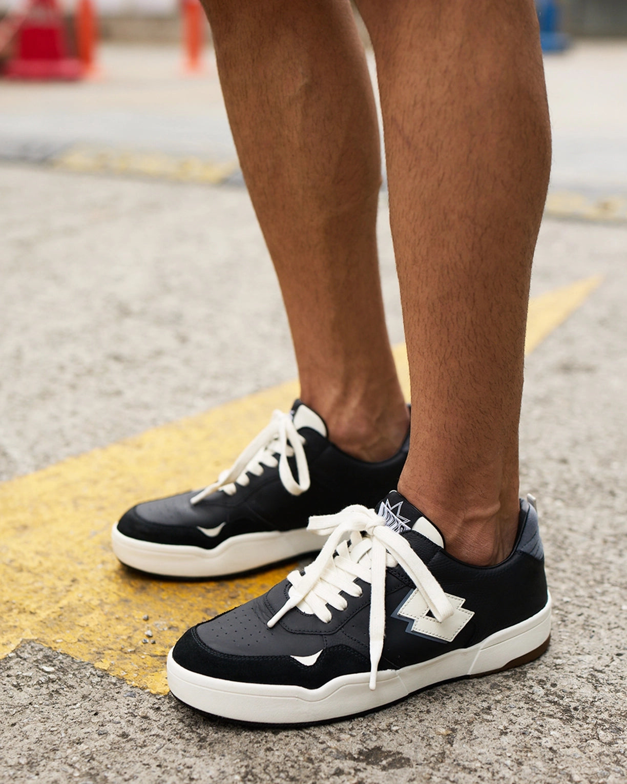 Hoop Star OG - Black Beauty-Star White