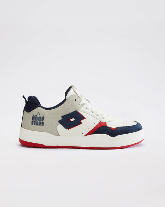 Men's Lotto Hoop Star OG - Mood Indigo-Racing Red