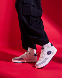 Men Lotto Hoop Star OG - Star White-Peacoat Sneakers