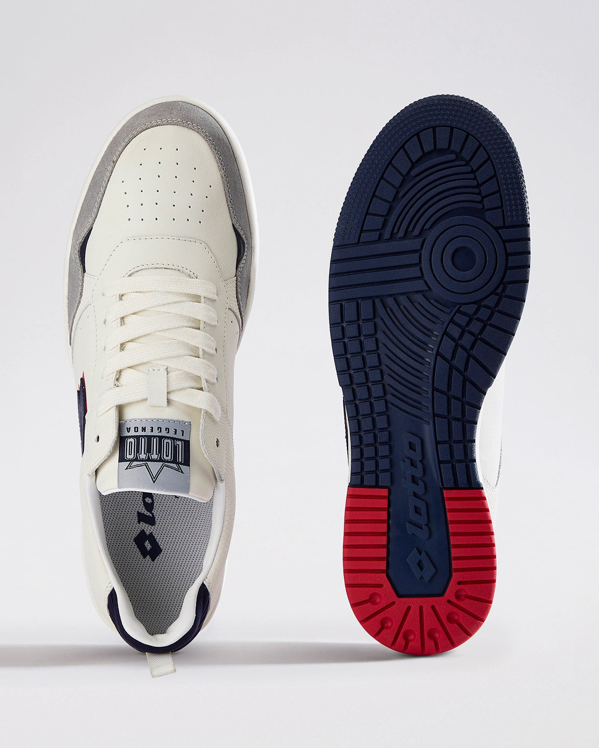 Hoop Star OG - Star White-Peacoat-Rococco Red