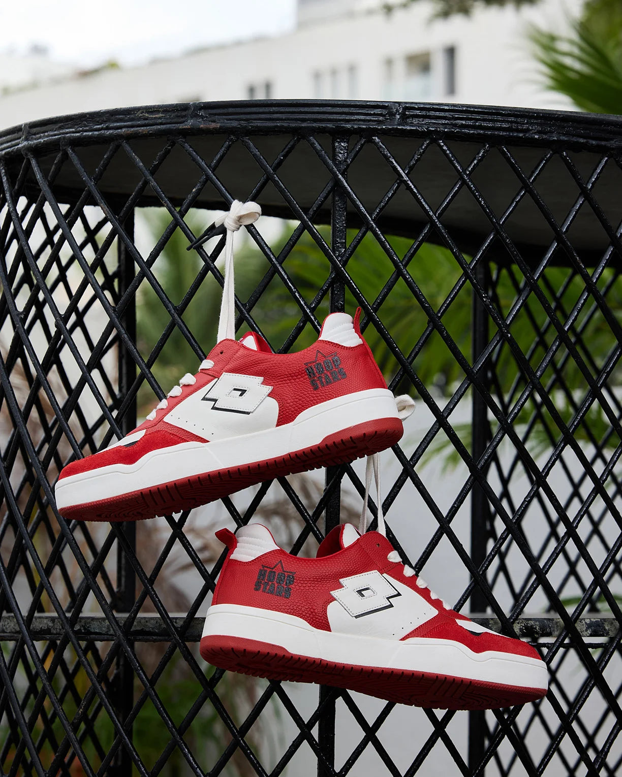 Hoop Star OG - Molten Lava-Pure White