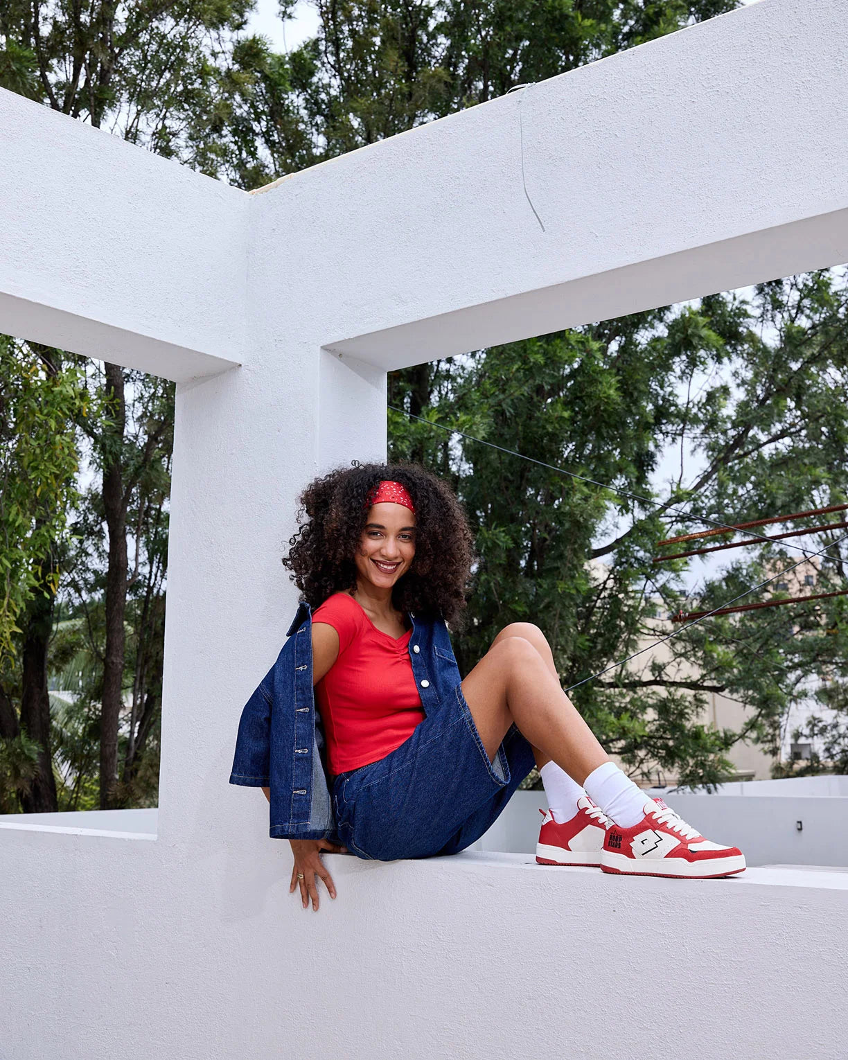 Hoop Star OG - Molten Lava-Pure White