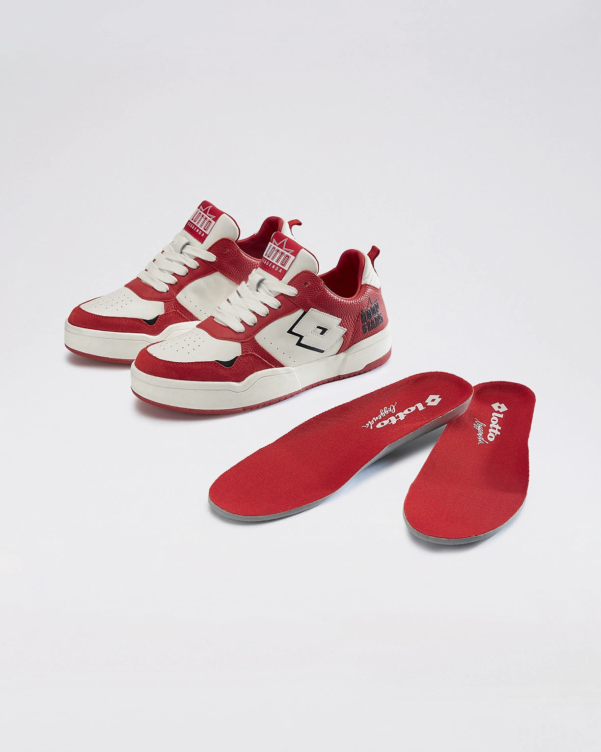 Hoop Star OG - Molten Lava-Pure White