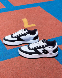 Men Lotto Hoop Star Citta - Star White-Black Beauty Sneakers