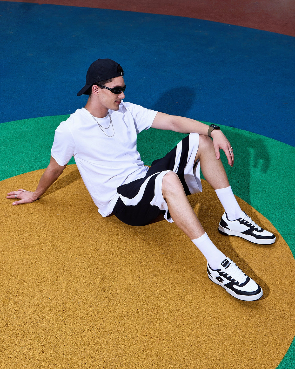 Hoop Star Citta - White-Black