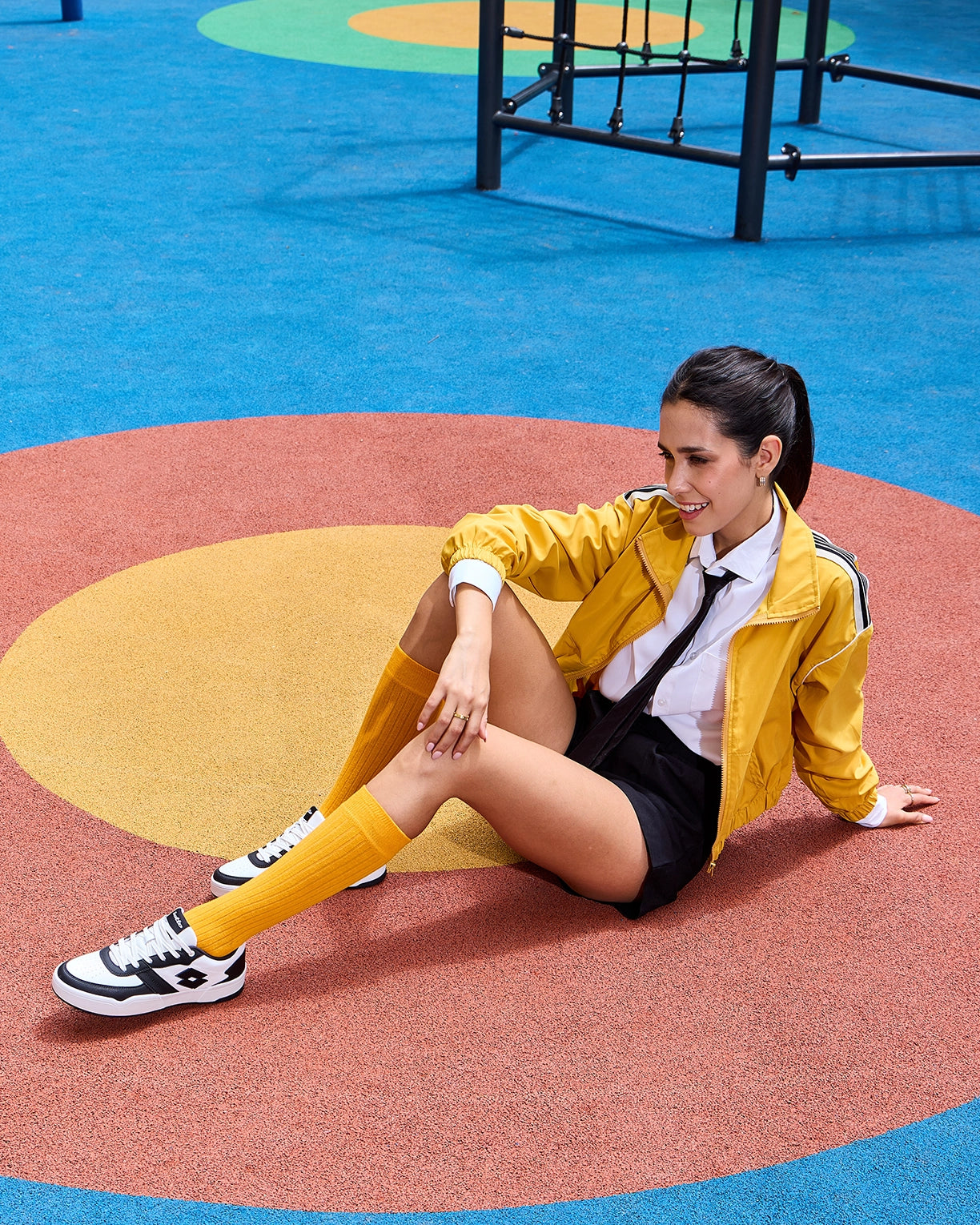 Hoop Star Citta - White-Black