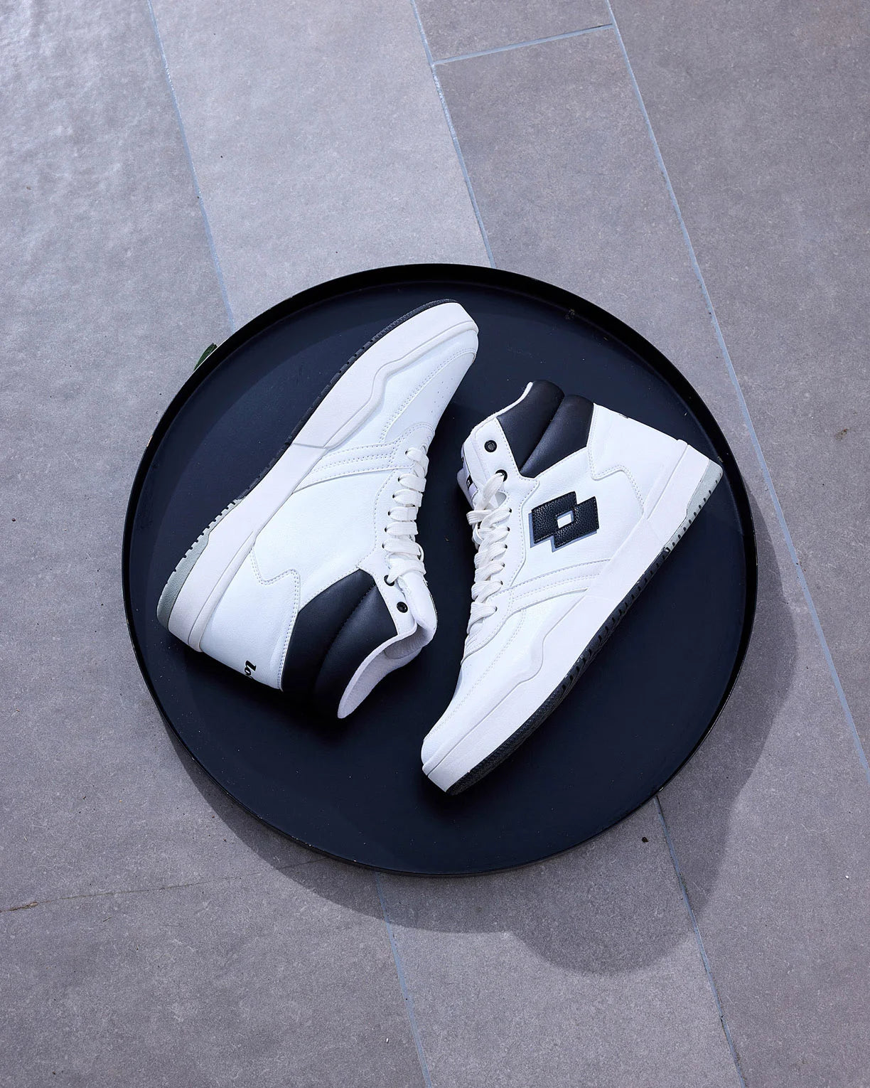 Hoop Star Citta High - White-Black Beauty