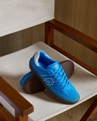 Men Lotto Brasil Select OG - Dresden Blue-Pecan Pie Sneakers