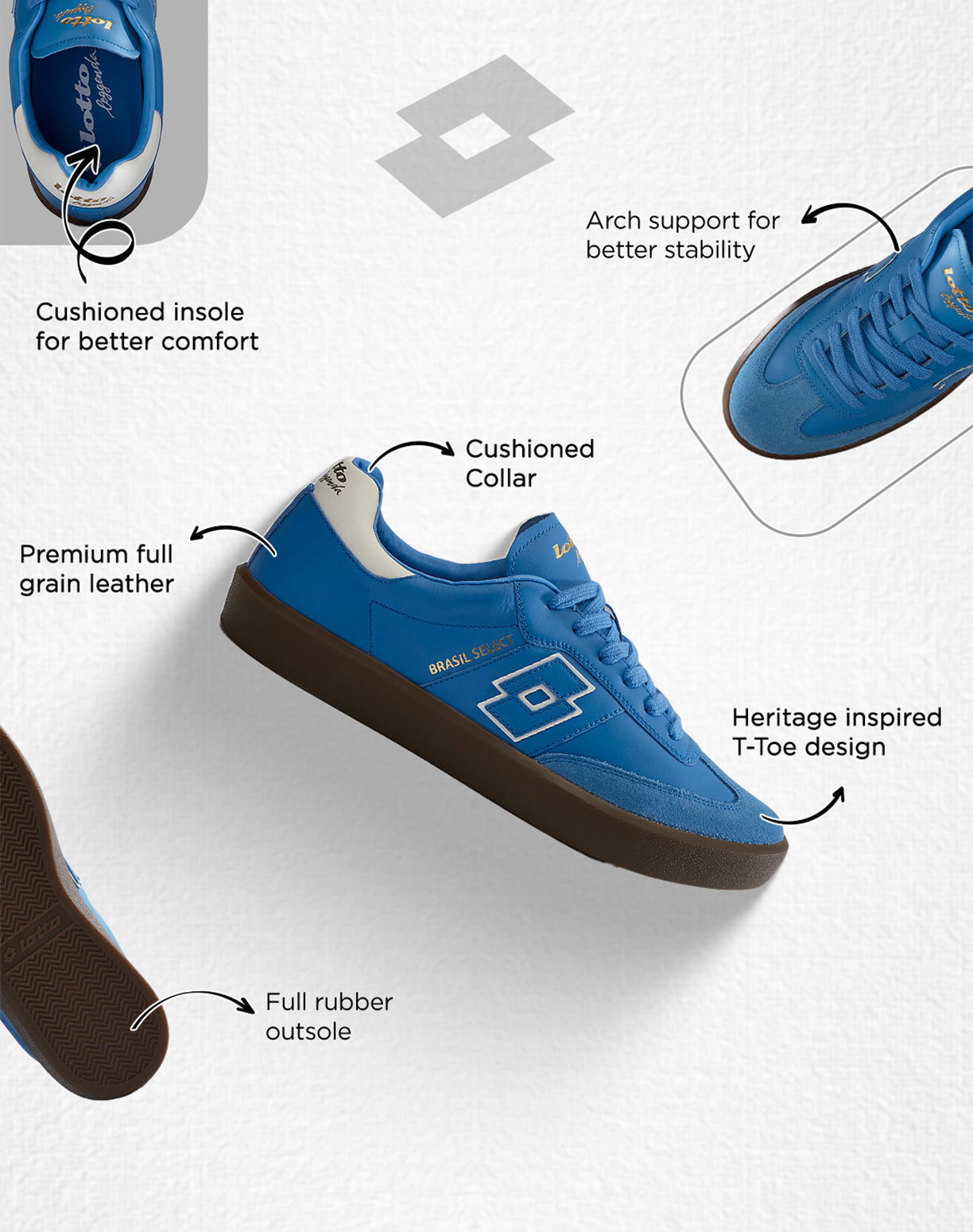 Brasil Select OG - Dresden Blue-Pure White