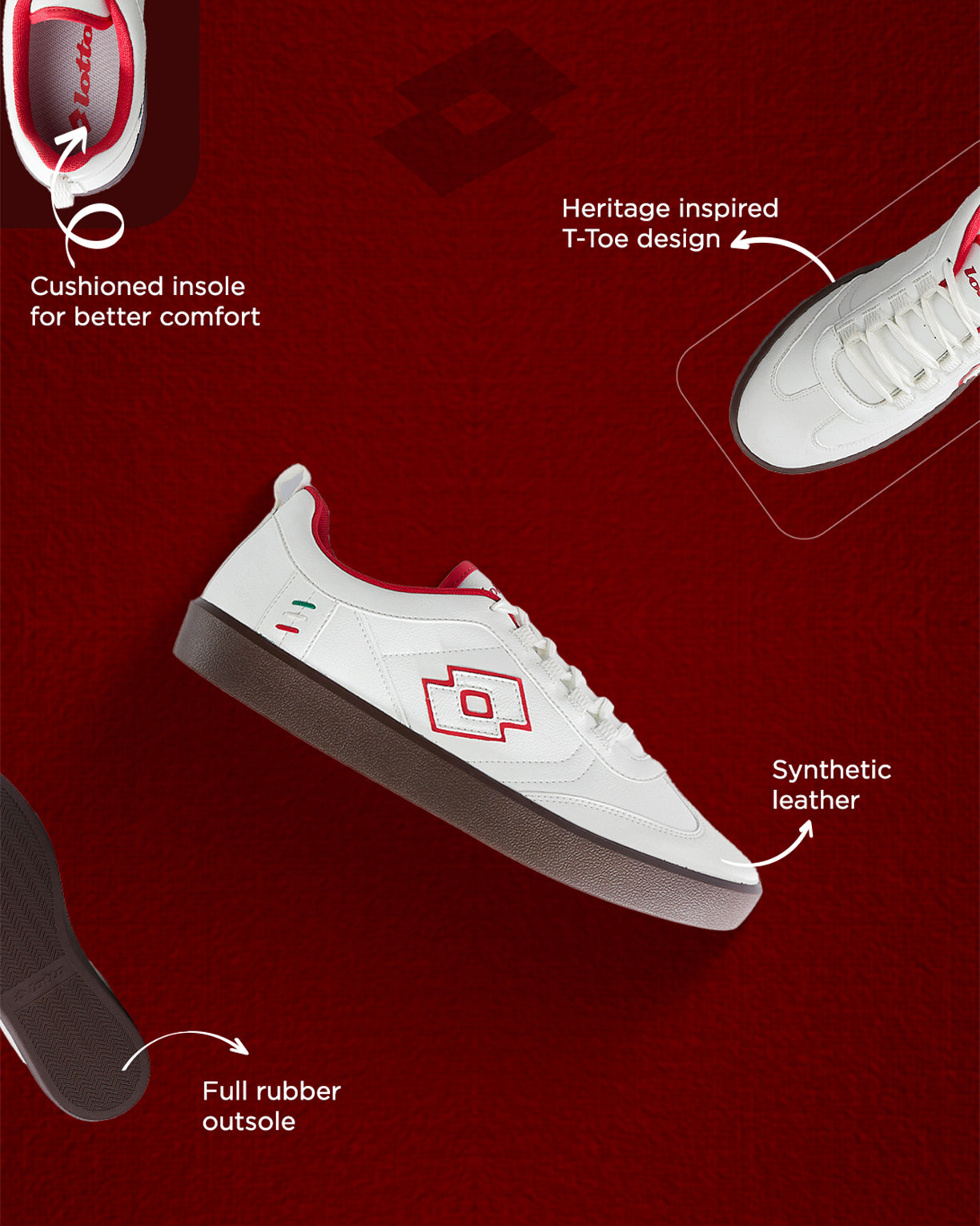 Brasil Select Urbano - Brilliant White-Rococco Red