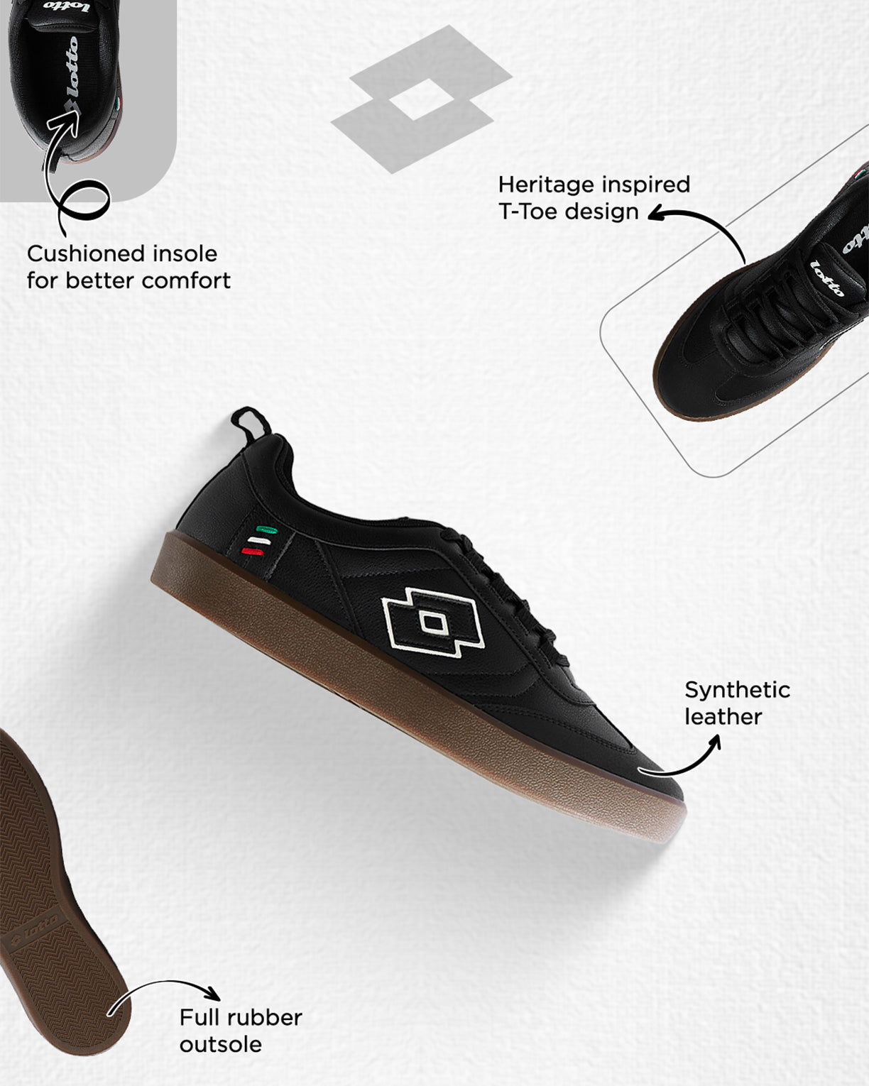 Brasil Select Urbano - Black Beauty-Brilliant White