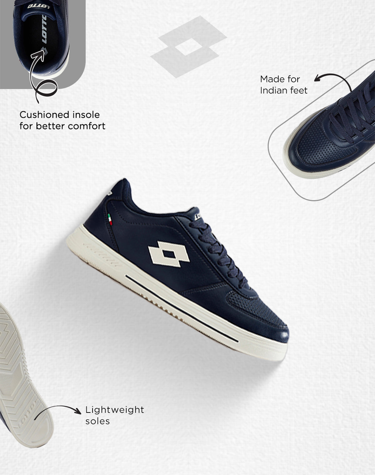 Strada - Peacoat-White