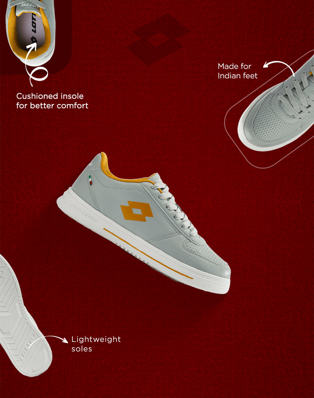 Strada - Gray-Yellow