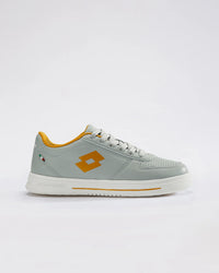 Women Lotto Strada - Sky Grey-Cadmium Yellow Sneakers