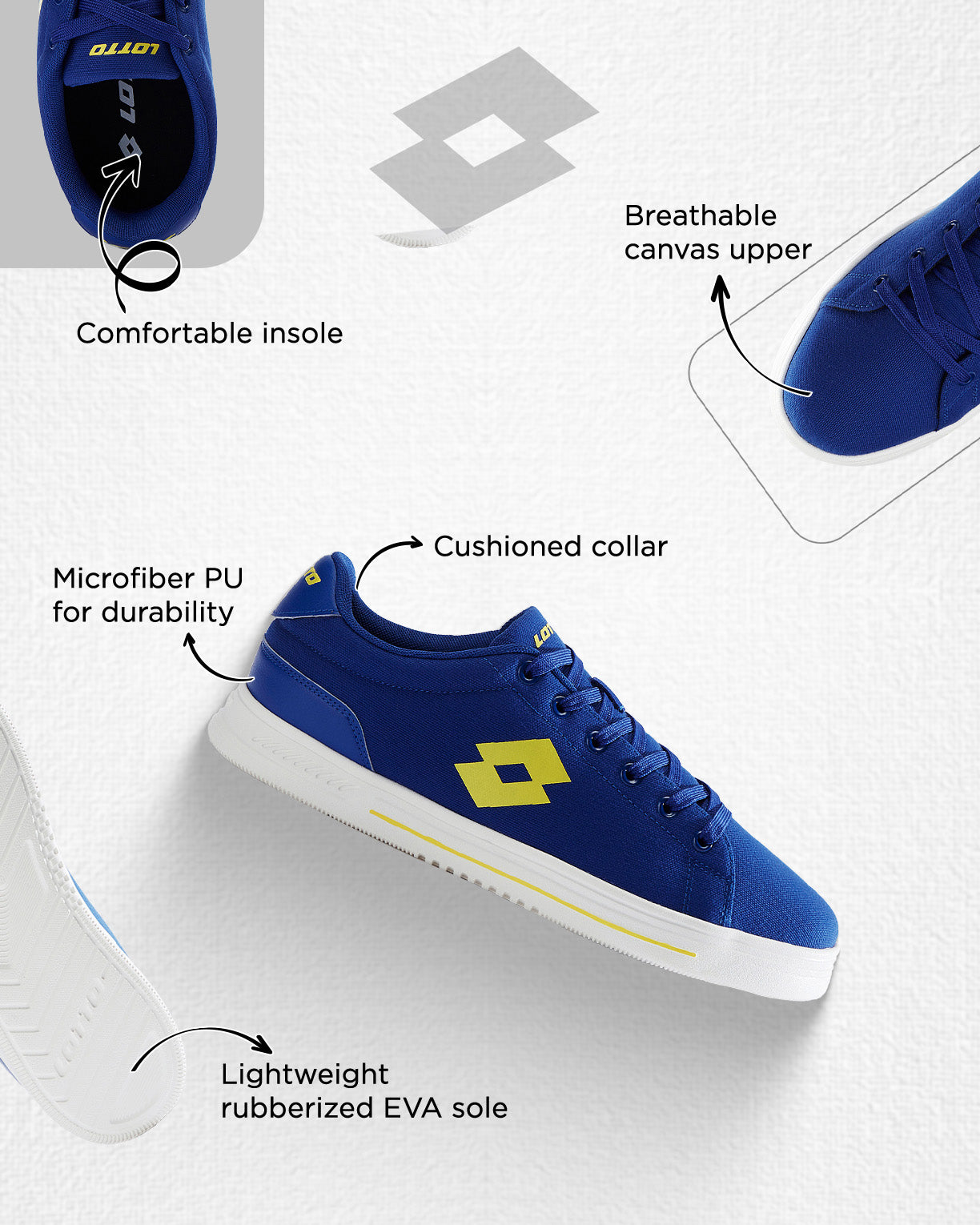 Strada Blend - Classic Blue-Blazing Yellow