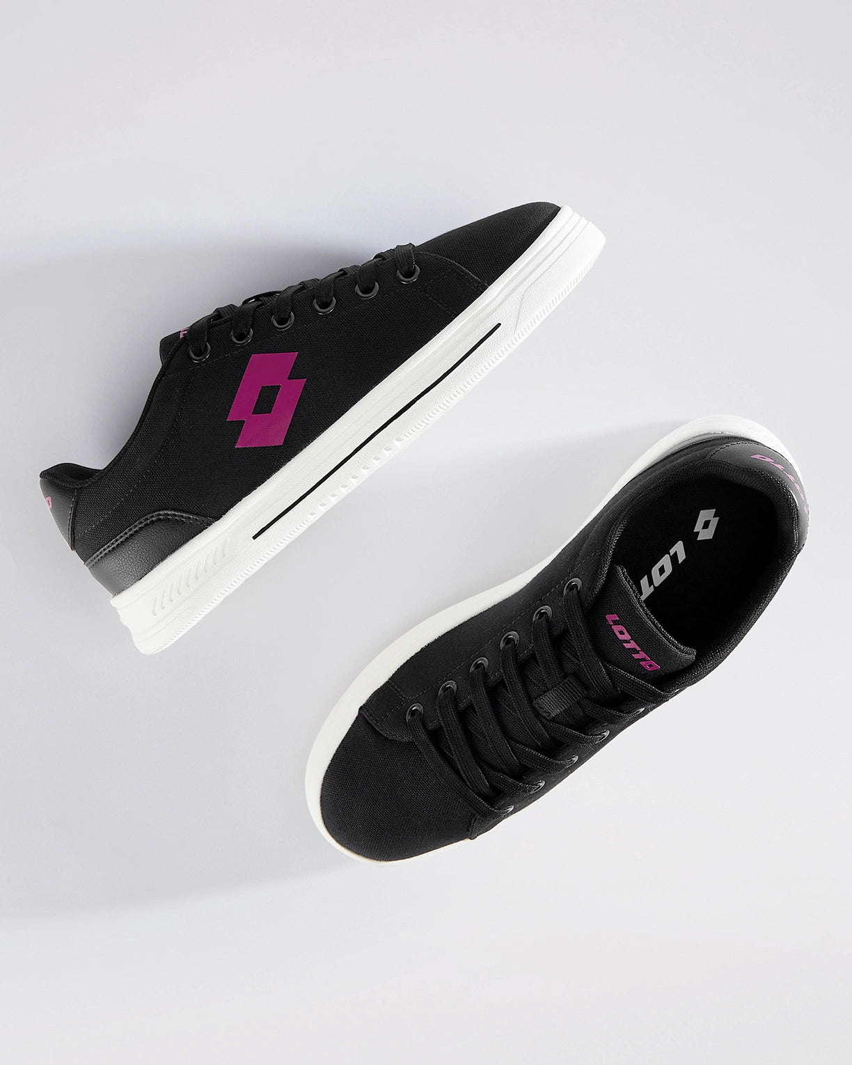 Strada Blend - Black Beauty-Fuchsia Red