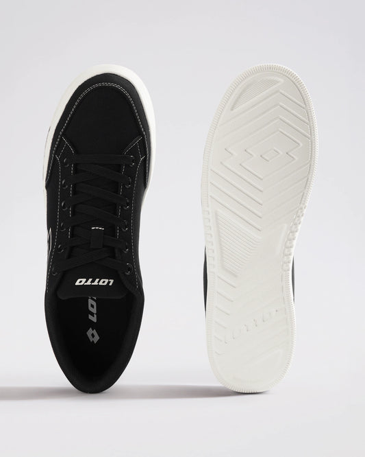 Men's Lotto Strada Vele - Black Beauty-Star White