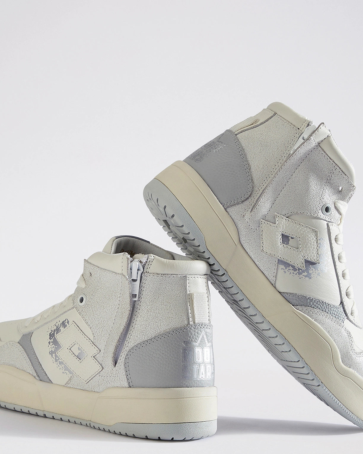 Hoop Star OG High - White-Star White