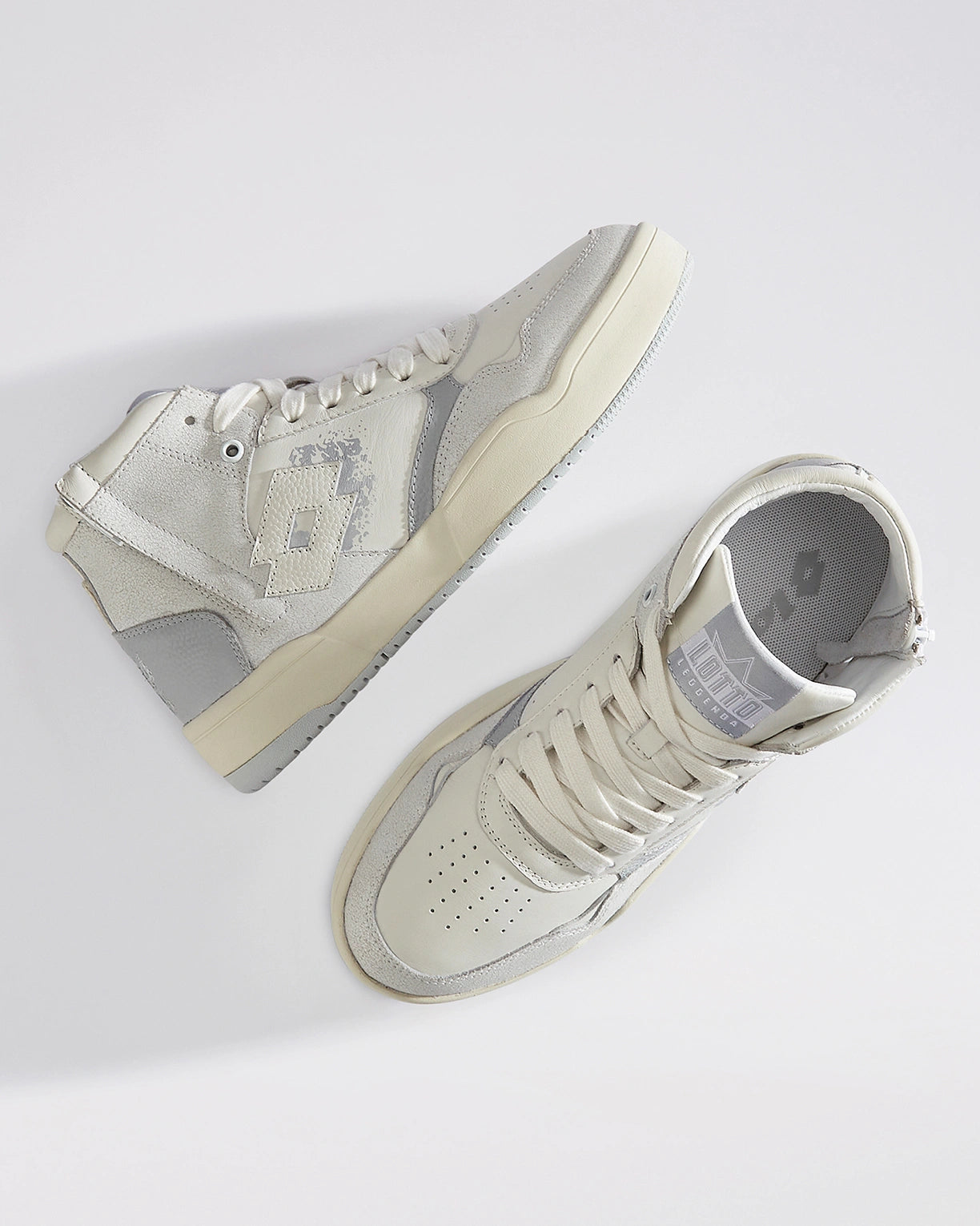 Hoop Star OG High - White-Star White