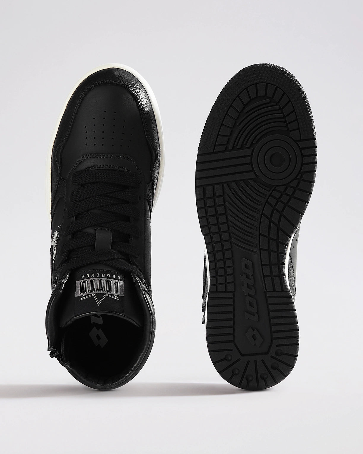 Hoop Star OG High - Black Beauty-Star White