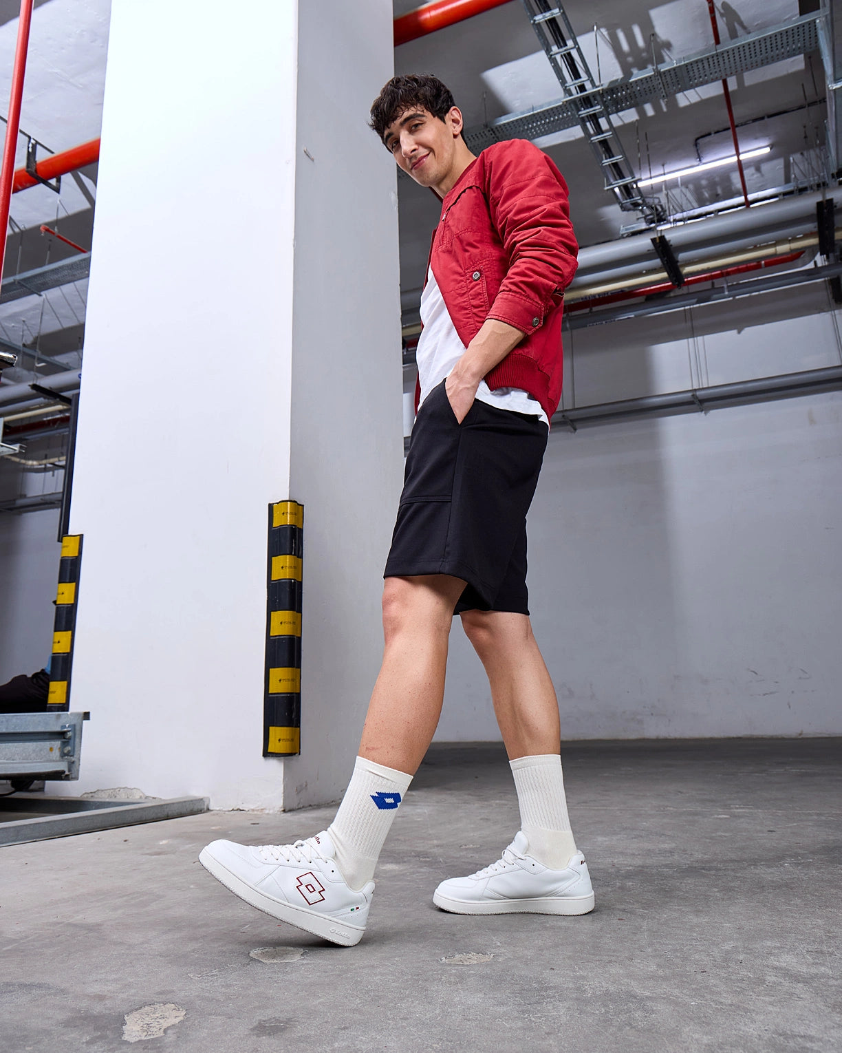 Autograph Nxt - White-Rhythmic Red