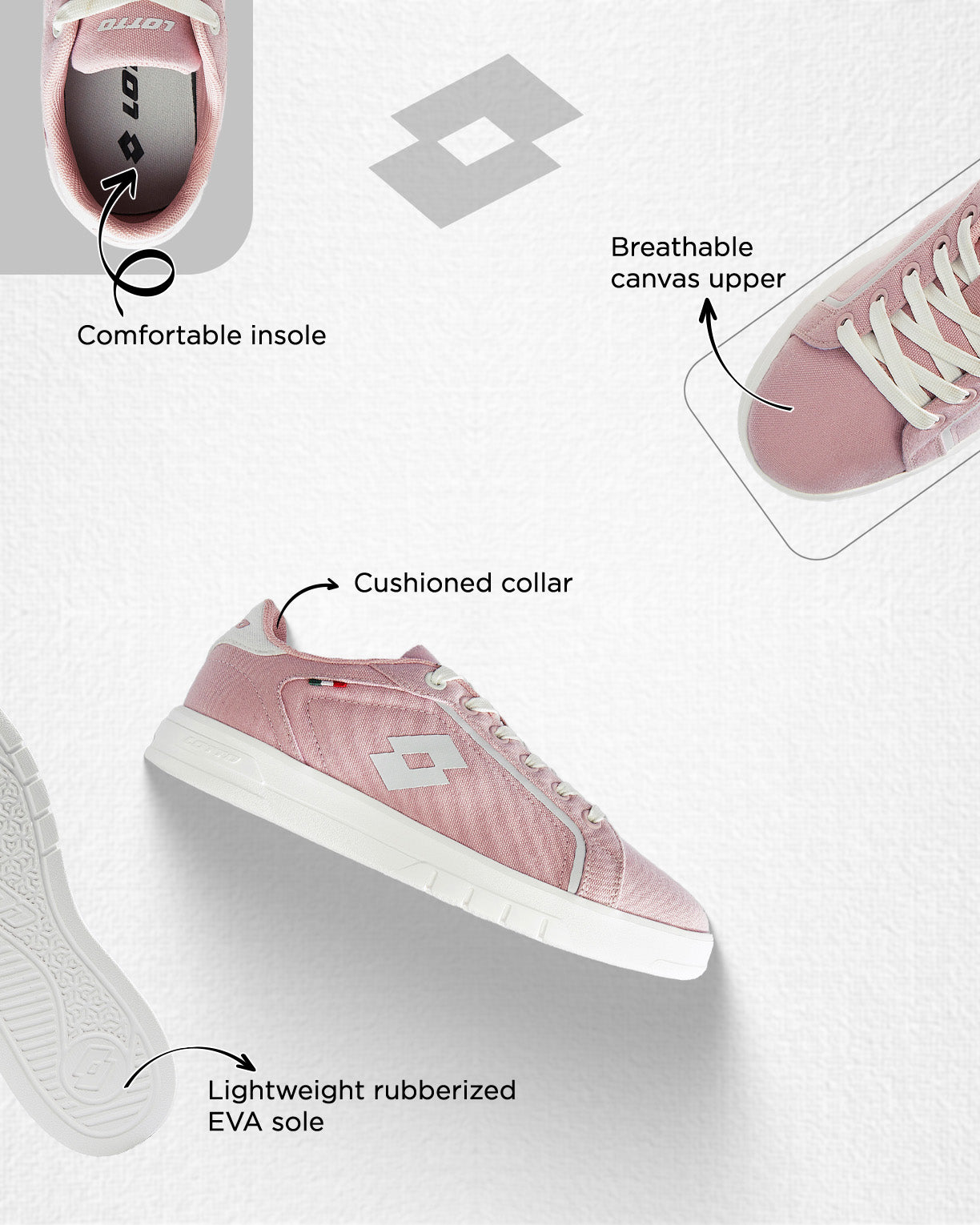 Impulso Vele - Pink-White