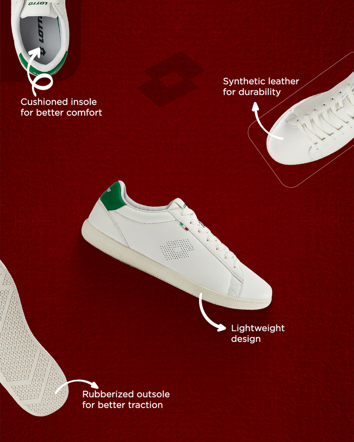 Mavin Classic - Star White-Fern Green-White Asparagus