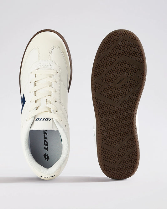 Men's Lotto Mavin Court - Star White-Gibraltar Sea