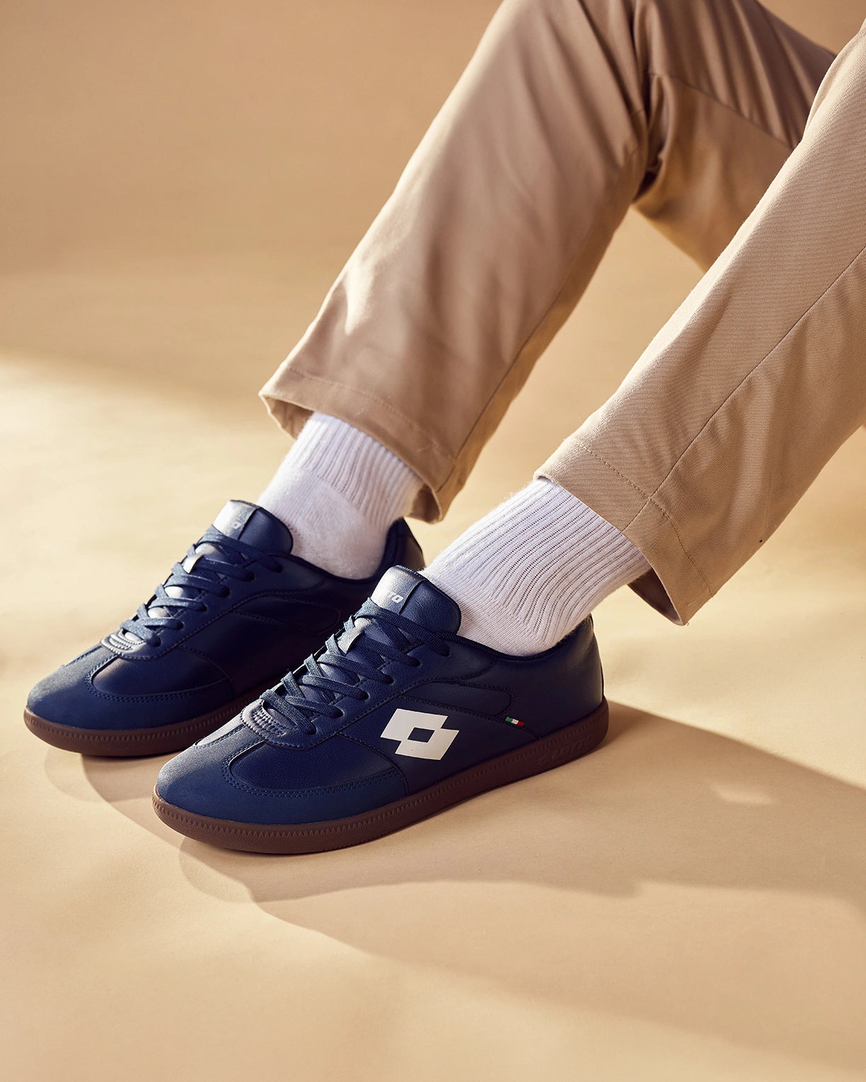 Mavin Court - Navy Blazer-Star White