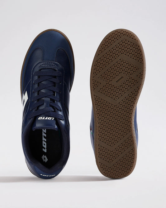 Men's Lotto Mavin Court - Navy Blazer-Star White