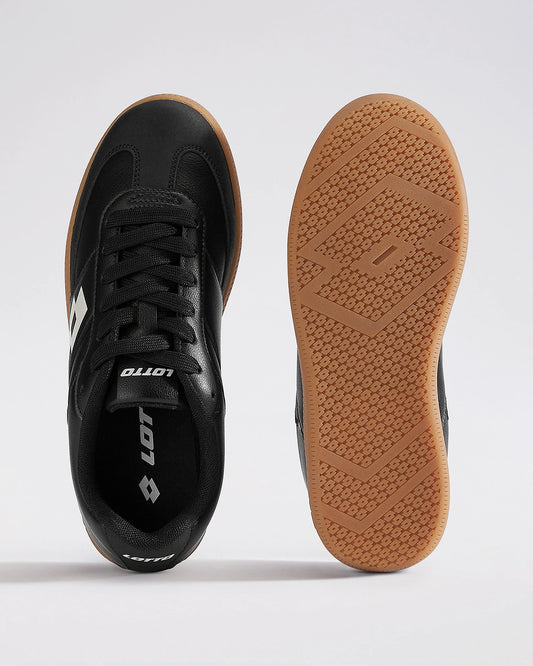 Women's Lotto Mavin Court - Black Beauty-Star White