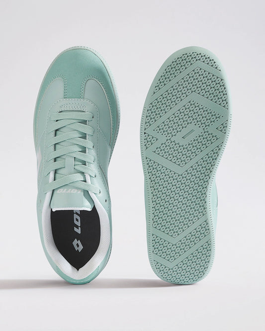 Women's Lotto Mavin Court - Icy Morn-Star White