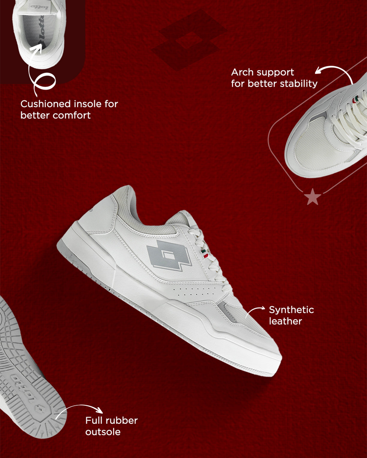 Hoop Star Urbano - White-Harbour Mist