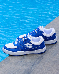 Men Lotto Hoop Star Urbano - Dazzling Blue-Star White Sneakers