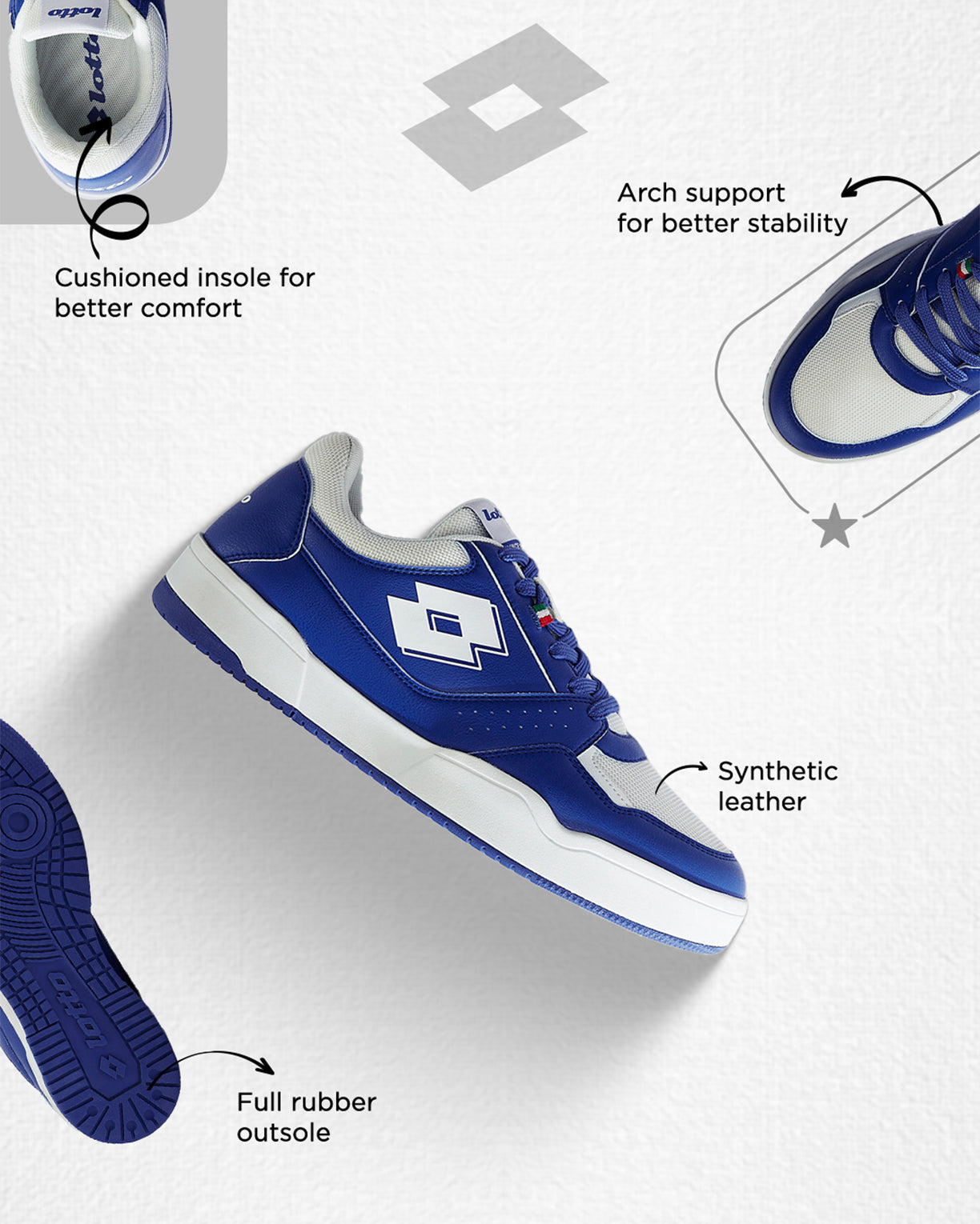 Hoop Star Urbano - Dazzling Blue-White