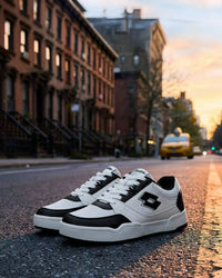 Women Lotto Hoop Star Urbano - Star White-Black Beauty Sneakers