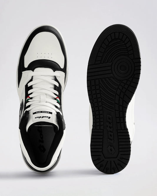 Men's Lotto Hoop Star Urbano High - White-Black Beauty
